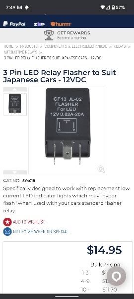 GQ indicator relay identification and location.